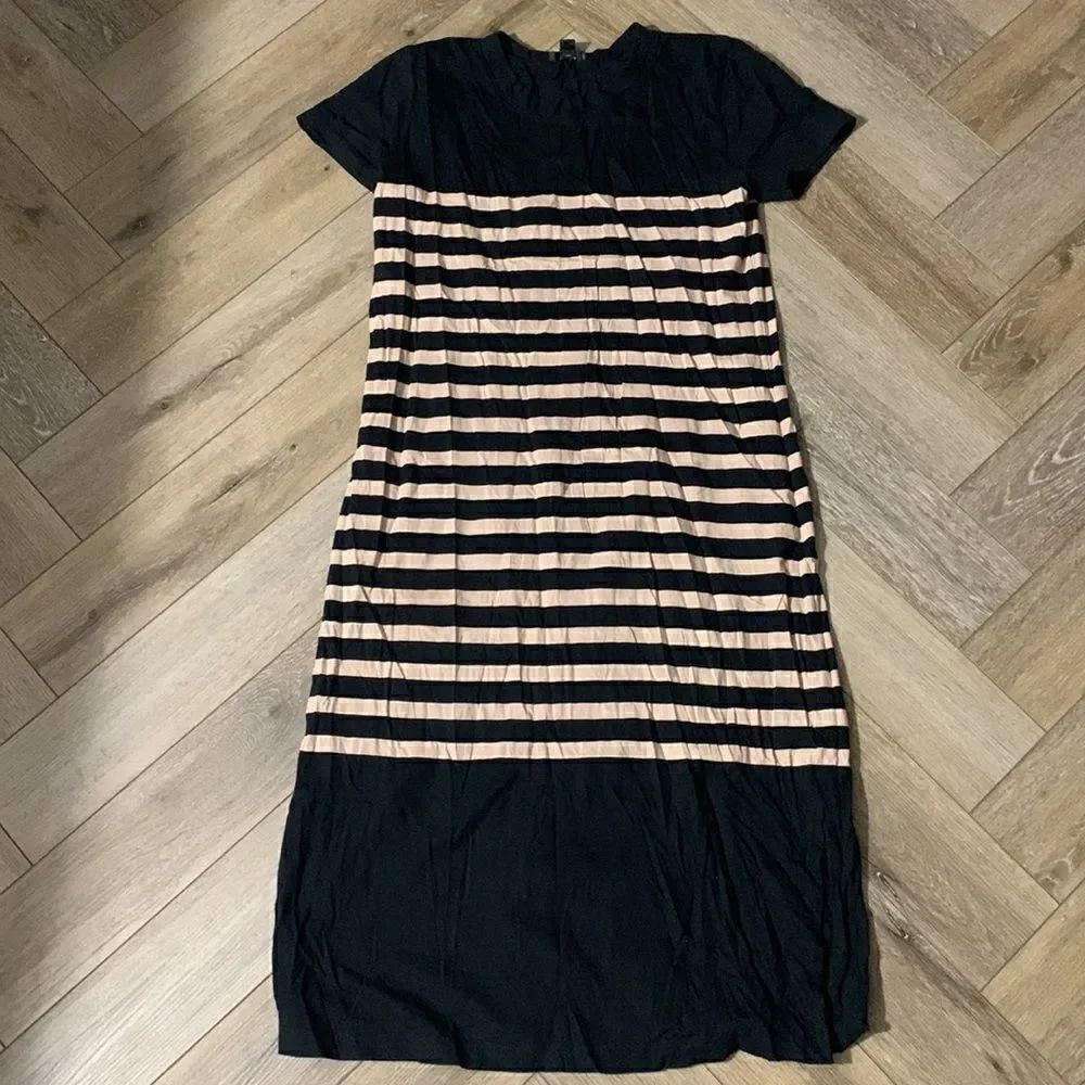 J.Crew Stripes Midi Dress - Picture 2 of 6